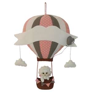 آویز تزئینی اتاق کودک مدل بالن گوسفند