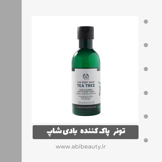 تونر پاک کننده بادی شاپ مدل تی تری حجم 250 میلی لیتر تونر پاک کننده بادی شاپ مدل تی تری حجم 250 میلی لیتر