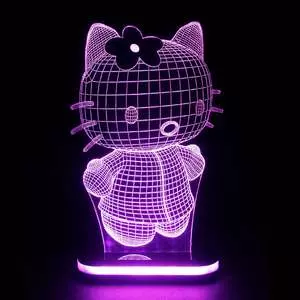 چراغ خواب کودک طرح کیتی کد 1079