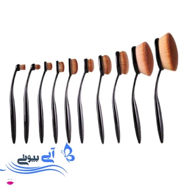 ست براش آرایشی مدل 1002 مجموعه 10 عددی ست براش آرایشی مدل 1002 مجموعه 10 عددی