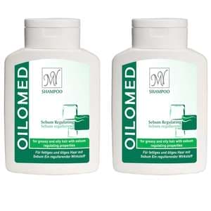 شامپو مو مای مدل Oilomed حجم 200 میلی لیتر مجموعه 2 عددی