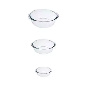 ظرف پخت پیرکس مدل ROUND ROASTER مجموعه 3 عددی ظرف پخت پیرکس مدل ROUND ROASTER مجموعه 3 عددی