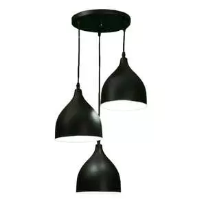 لوستر رایکا 3 شعله مدل شیپوری کوتاه کد ROS760