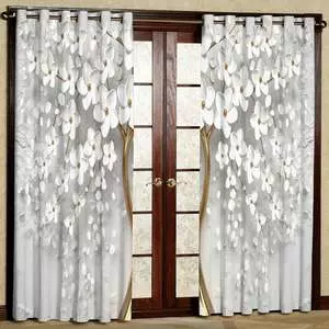 پرده پانچی مدل مخمل کد 5946 سایز 280x140 سانتی متر