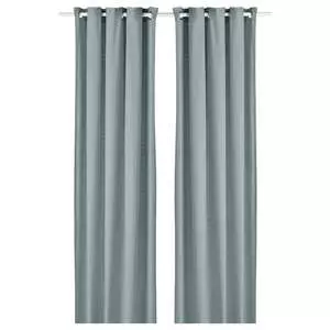 پرده پانچی ایکیا  مدل moalina سایز 300 ×145 سانتی متر