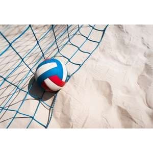 تابلو شاسی طرح تور و توپ والیبال ساحلی مدل T1030