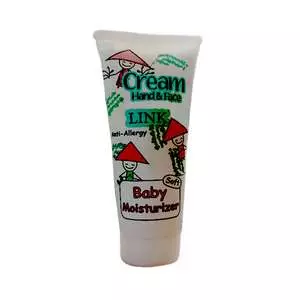 کرم مرطوب کننده و آبرسان کودک لینک مدل baby moisturizer حجم 75 میلی لیتر کرم مرطوب کننده و آبرسان کودک لینک مدل baby moisturizer حجم 75 میلی لیتر