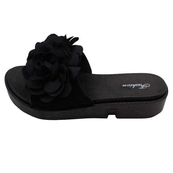 دمپایی روفرشی نیکتا مدل 025-7 گلدار کد 1285-BK