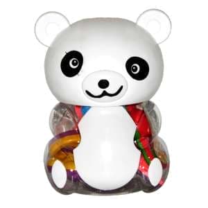 جغجغه طرح حیوانات سفید مدل T -249 بسته 5 عددی