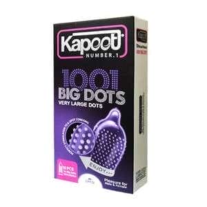 کاندوم کاپوت مدل BIG DOTS بسته 10 عددی کاندوم کاپوت مدل BIG DOTS بسته 10 عددی
