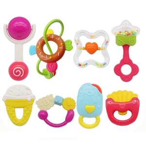 جغجغه لوکی کینگ مدل K225Dمجموعه 8 عددی به همراه دندان گیر