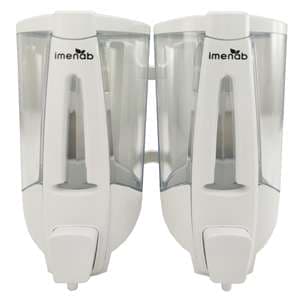 پمپ مایع دستشویی دوقلو ایمن آب مدل ونیز کد V105