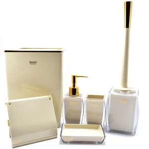 ست سرويس بهداشتى 6 تكه ليمون مدل کلاسیک 180800