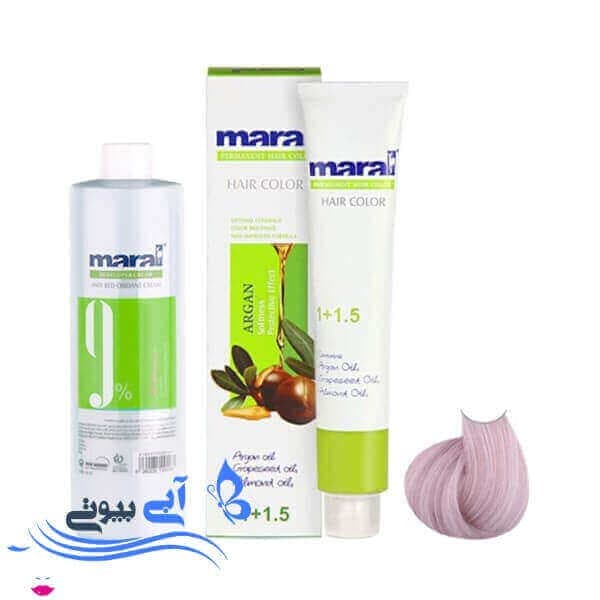 کیت رنگ مو مارال سری هایلایت شماره 12.52 رنگ یاسی کیت رنگ مو مارال سری هایلایت شماره 12.52 رنگ یاسی