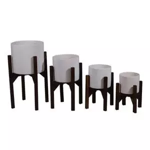 استند گلدان مدل باغ مجموعه 4 عددی