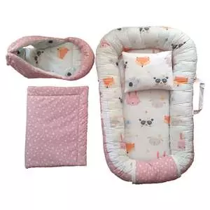 سرویس خواب 4 تکه نوزاد طرح پاندا