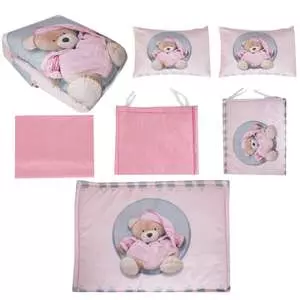 سرویس خواب 7 تکه کودک طرح خرس کد 5290