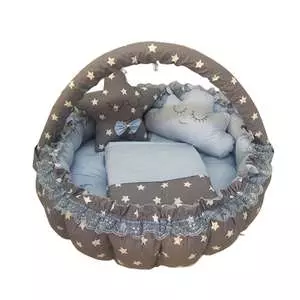 سرویس خواب 5 تکه کودک طرح سبد کد 980040