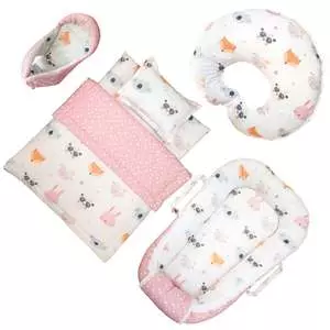 سرویس خواب نوزاد طرح پاندا مجموعه 6 عددی