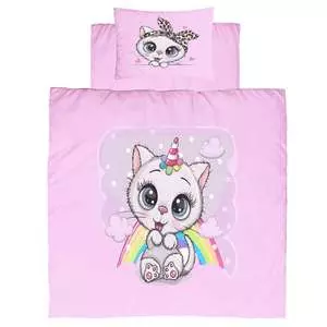 سرویس خواب نوزاد مدبرتر مدل بچه گربه مجموعه 3 عددی