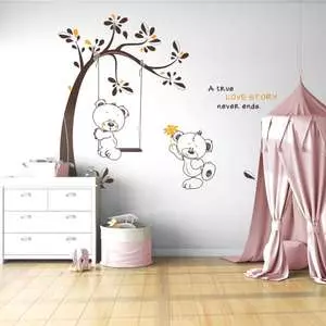 استیکر دیواری اتاق کودک مدل ted استیکر دیواری اتاق کودک مدل ted