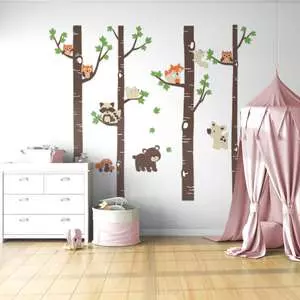استیکر دیواری اتاق کودک مدل jungle استیکر دیواری اتاق کودک مدل jungle