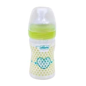 شیشه شیر چیکو مدل قلب ظرفیت 150 میلی لیتر 