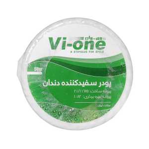 پودر سفید کننده دندان وی وان مدل MINT وزن 50 گرم پودر سفید کننده دندان وی وان مدل MINT وزن 50 گرم