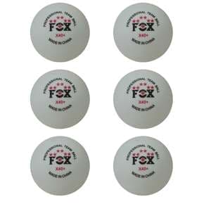 توپ پینگ پنگ فاکس مدل شش ستاره بسته 6 عددی