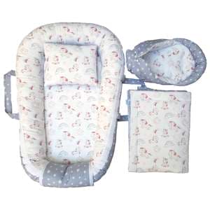 سرویس خواب 4 تکه نوزاد طرح یونیکورن