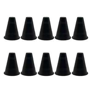 مانع تمرین فوتبال مدل 3700 مخروطی 9 ژله ای بسته 10 عددی