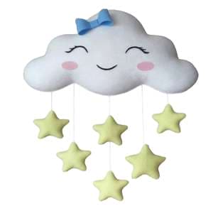 آویز اتاق کودک ریماز مدل ابر مهربان