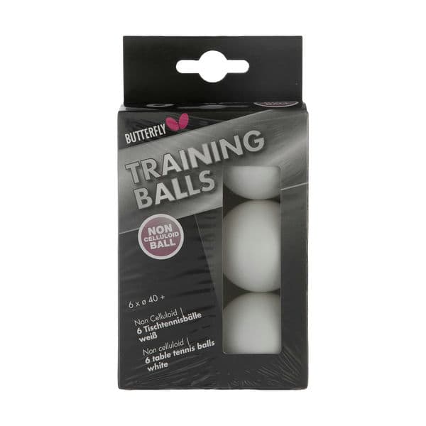 توپ پینگ پنگ باترفلای مدل +40 سری Training بسته 6 عددی