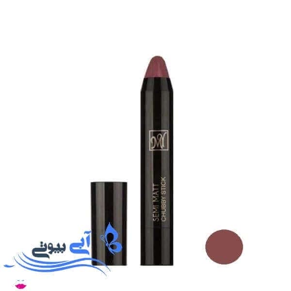رژ لب مدادی مای مدل SEMI MATT سری Black Diomond شماره 18 رژ لب مدادی مای مدل SEMI MATT سری Black Diomond شماره 18