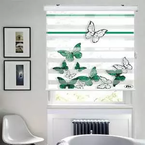 پرده زبرا زیو مدل TD-4 سایز 100x150 سانتی متر