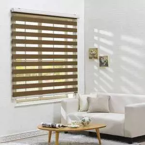 پرده زبرا طرح چوب کد SND-A-70 سایز 70x180 سانتی متر