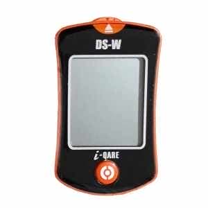 دستگاه تست قند خون دی اس دبلیو مدل DS-W i-QARE به همراه نوار تست قند خون بسته 10 عددی و سوزن بسته 10 عددی