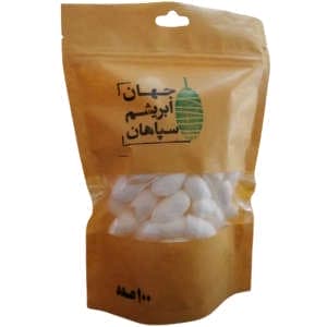 پیله ابریشم جهان ابریشم سپاهان مدل CP-100 بسته 100 عددی پیله ابریشم جهان ابریشم سپاهان مدل CP-100 بسته 100 عددی