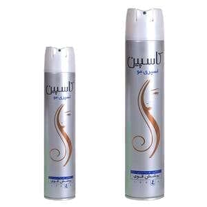 اسپری حالت دهنده مو کاسپین مدل A750 مجموعه 2 عددی اسپری حالت دهنده مو کاسپین مدل A750 مجموعه 2 عددی