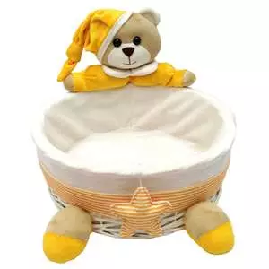 سبد وسایل کودک طرح خرس نانان مدل V02