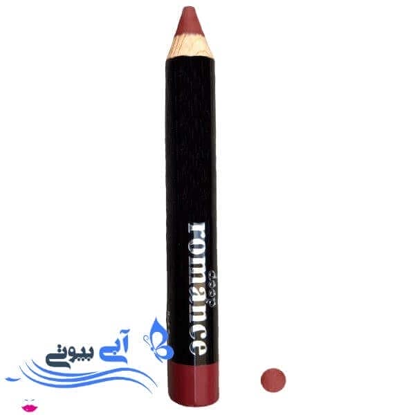 رژ لب مدادی دیپ رومانس شماره G01 به همراه مداد تراش آرایشی رژ لب مدادی دیپ رومانس شماره G01 به همراه مداد تراش آرایشی