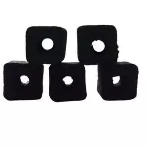 زغال فشرده ویرا مدل برش خورده وزن 5000 گرم