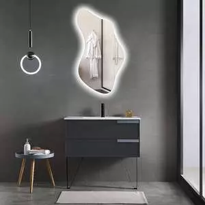 آینه تجسم طرح دفرمه بک لایت مدل لیدا آینه تجسم طرح دفرمه بک لایت مدل لیدا