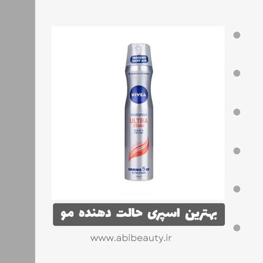 اسپری مو نیوآ مدل Ultra Stark حجم 250 میلی لیتر اسپری مو نیوآ مدل Ultra Stark حجم 250 میلی لیتر