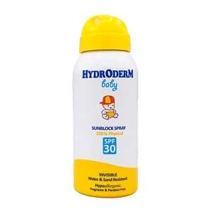 اسپری ضدآفتاب کودک هیدرودرم مدل SPF30 حجم 100 میلی لیتر اسپری ضدآفتاب کودک هیدرودرم مدل SPF30 حجم 100 میلی لیتر