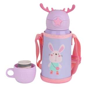 فلاسک کودک طرح شاخ گوزن گنجایش 0.5 لیتر