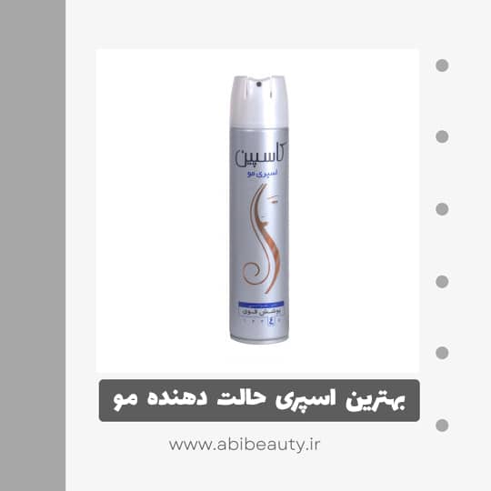 اسپری حالت دهنده مو کاسپین مدل Hair Spray حجم 250 میلی لیتر اسپری حالت دهنده مو کاسپین مدل Hair Spray حجم 250 میلی لیتر