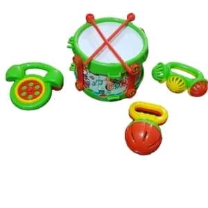 جغجغه مدل طبل کد ck135 بسته 4 عددی