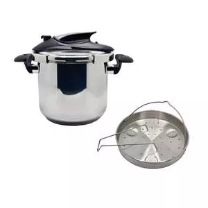 زودپز یونیک مدل استیل کد 8618 گنجایش7 لیتر زودپز یونیک مدل استیل کد 8618 گنجایش7 لیتر