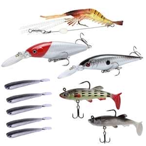 طعمه ماهیگیری مدل لور بسته 10 عددی